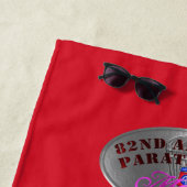 82e Luchtlandingsdivisie MOM Strandlaken (In situ)