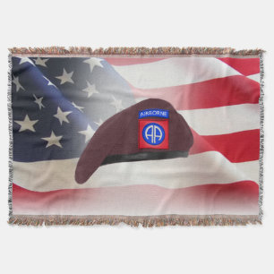 82e Luchtlandingsdivisie parachutist Beret Deken