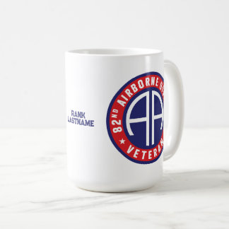 82e Luchtlandingsdivisie "Veteran" Custom Koffiemok