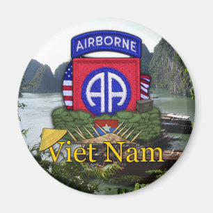 82e luchtlandingsdivisie vietnam vc rvn vets Magne Magneet