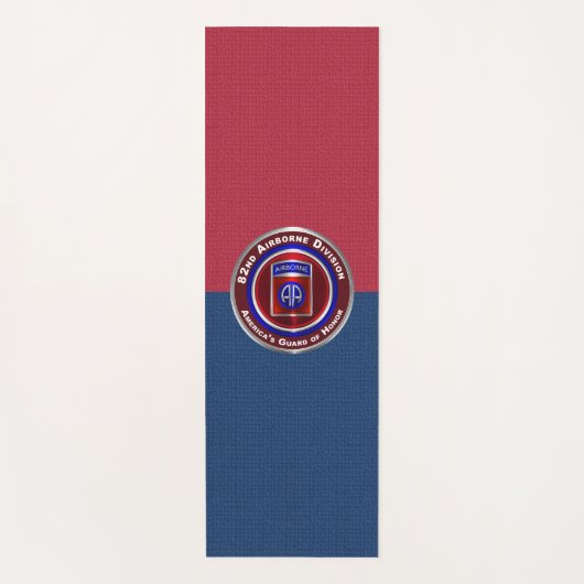 82e Luchtvaartdivisie "Alle Amerikanen" Yogamat (Voorkant)