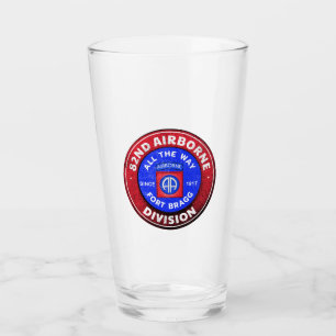 82e Luchtvaartdivisie Antiek Logo Glas