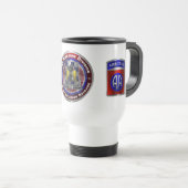 82e Luchtvaartdivisie Combat Aviation Brigade Reisbeker (Voorkant rechts)