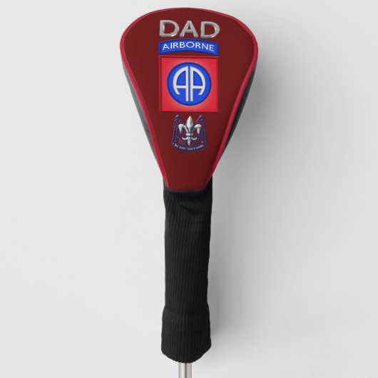 82e luchtvaartsector "DAD" Golfheadcover (Voorkant)