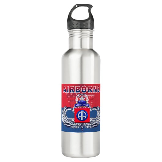 82e luchtvaartsector: "Moet hebben" Waterfles (Voorkant)