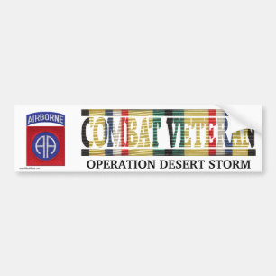 82e luchtvaartsector SWA Combat Veteran Sticker