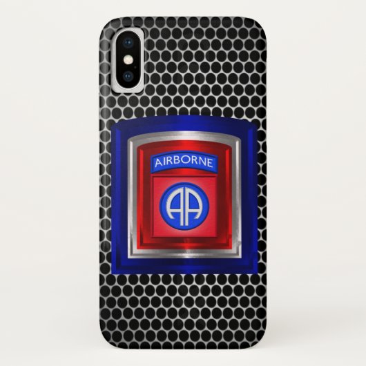 82e luchtverkeersdivisie "De hele weg" Case-Mate iPhone Case (Achterkant)