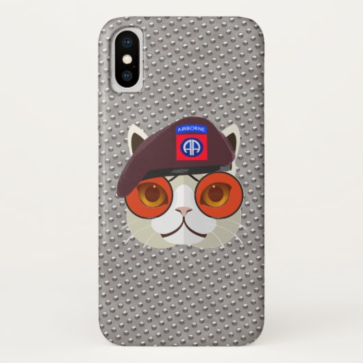82e luchtverkeersdivisie "De hele weg" Case-Mate iPhone Case (Achterkant)