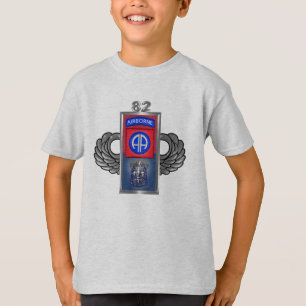 82e luchtverkeersdivisie "De hele weg" T-shirt