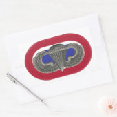 82E LUCHTVERSPRINGVLEUGELS/OVALE STICKERS (Envelop)