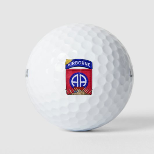 82e pleister van vietnam - oorlog vets golfballen (Voorkant)