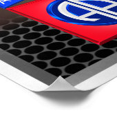 82e Poster van de afdeling Luchtvaart Hogere rang  (Hoek)