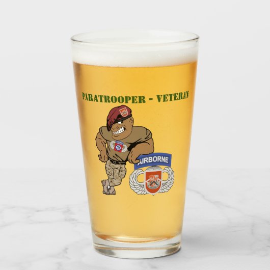 82e sein - Bierverfglas Glas (Voorkant gevuld)