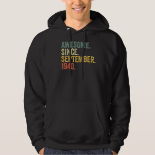 82e verjaardag Geweldige sinds september 1940 82 j Hoodie