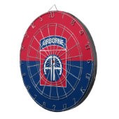 82e Veteraan, divisie Vlag militaire veteraan Dartbord (Voorkant Rechts)