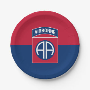 82e Veteraan, divisie Vlag militaire veteraan Papieren Bordje