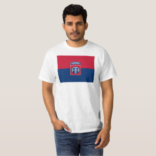 82e Veteraan, divisie Vlag militaire veteraan T-shirt