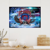 82e vlucht poster (Keuken)