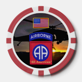 82nd Airborne All American Fort Bragg Pokerchips