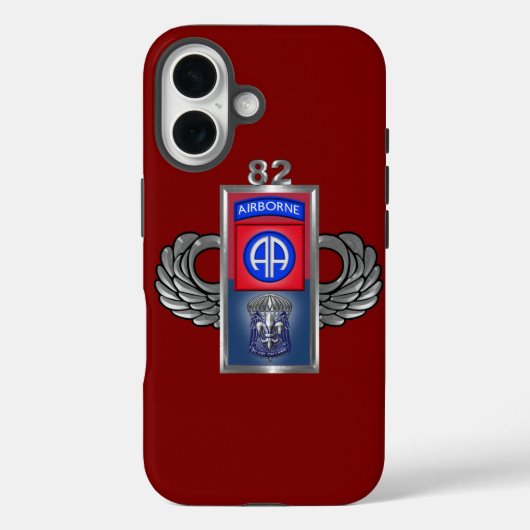 82nd Airborne Divisie Case-Mate iPhone Case (Achterkant)