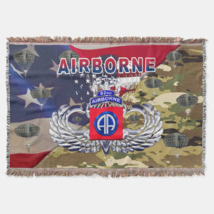 82nd Airborne Divisie - Lagere Prijs Deken