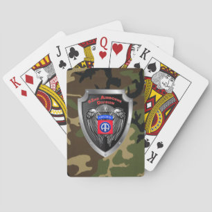 82nd Airborne Divisie Pokerkaarten