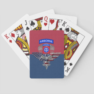 82nd Airborne Divisie Pokerkaarten