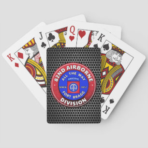 82nd Airborne Divisie Pokerkaarten