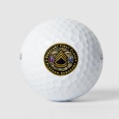 82nd Airborne Divisie SFC Sergeant First Class Golfballen (Voorkant)