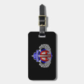 82nd Airborne Division Dagger Bagagelabel (Voorkant verticaal)