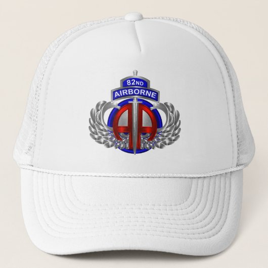 82nd Airborne Division "Dagger Design" Trucker Pet (Voorkant)