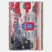 82nd Airborne Division  Deken (Voorkant Verticaal)