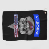 82nd Airborne Division  Golfhanddoek (Horizontaal)