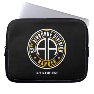 82nd Airborne Division "Ranger" Status Aangepast Laptop Sleeve