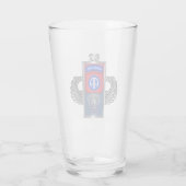 82nd Airborne Division Special Design Glas (Achterkant)