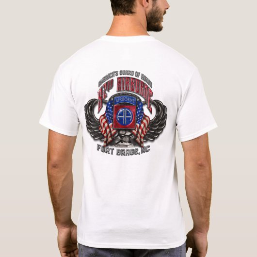82nd Airborne Fort Bragg T-shirt (Achterkant)