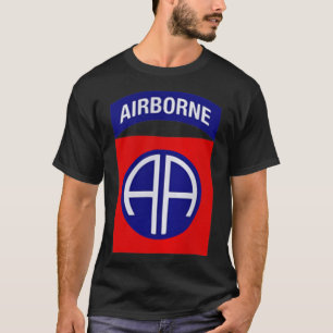 82nd Airborne Graphic - 82nd Airborne Division Pat T-shirt