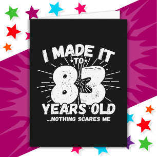 83 Jaar Oud Sarcastisch Meme Grappig 83e Verjaarda Kaart