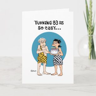 83 jaar worden Groet Kaart