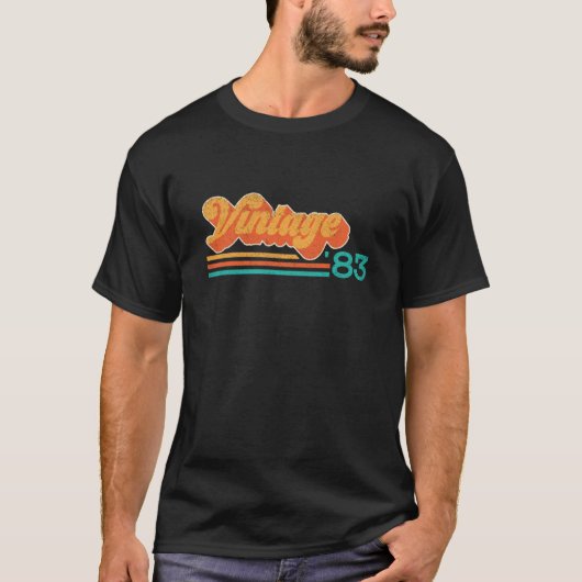  '83 Klassiek 1983 T-shirt (Voorkant)