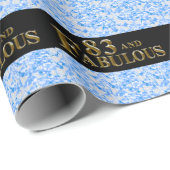 83e verjaardag cadeaupapier (Rol Hoek)