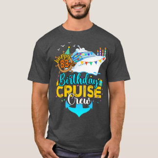 83e verjaardag Cruise Crew T-shirt