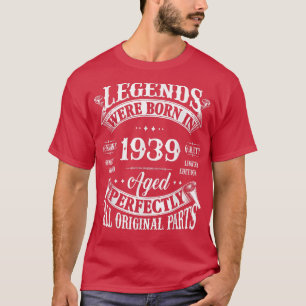 83e verjaardag T-shirt  legers geboren in 1939 83