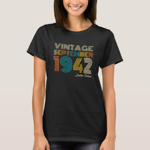 83rd Birthday  September 1942 Limited Edtn. T-shirt