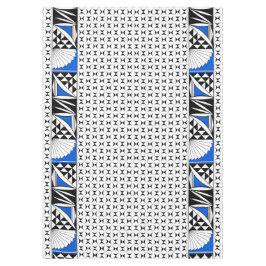 84-inch zuidwestelijke zonsopgang in blauw tafelkleed