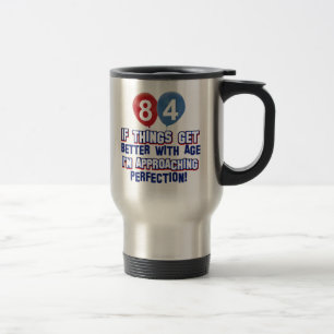 84e verjaardag cadeau reisbeker