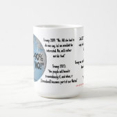 85 à 90% disent NON par RoseWrites Mug (Centre)