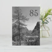 85 Herdenkingsjaar/Natuur van de feestdag Kaart (Staand voorkant)