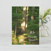 85 Herdenkingsjaar/Verjaardags feestdag Kaart (Staand voorkant)