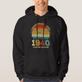 85 jaar oude Bday 1940 Geweldige 85ste verjaardags Hoodie (Voorkant)